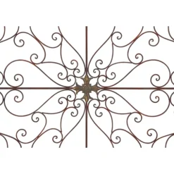 Patina Metal Floral Crest Wall Plaque-Kirkland's Home Best Sale