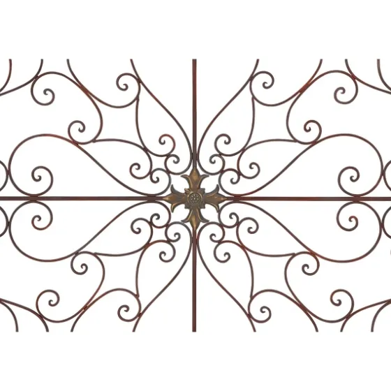 Patina Metal Floral Crest Wall Plaque-Kirkland's Home Best Sale