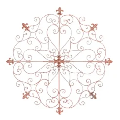 Patina Metal Floral Crest Wall Plaque-Kirkland's Home Best Sale