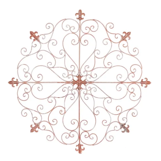 Patina Metal Floral Crest Wall Plaque-Kirkland's Home Best Sale
