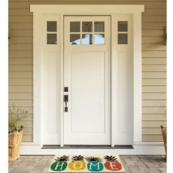Patterned Pineapples Home Coir Doormat-Kirkland's Home Flash Sale