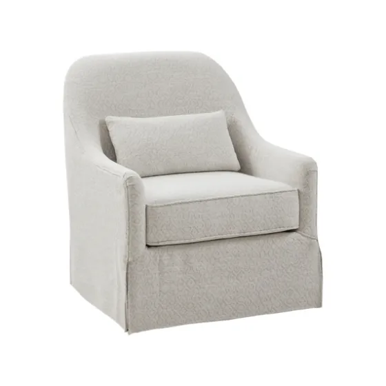 Patterned Upholstered Swivel Glider Chair-Kirkland's Home Cheap