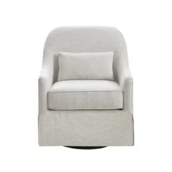 Patterned Upholstered Swivel Glider Chair-Kirkland's Home Cheap