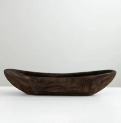 Paulownia Wood Boat Bowl-Kirkland's Home Flash Sale