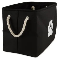 Paw Print Rectangle Pet Basket-Kirkland's Home Online
