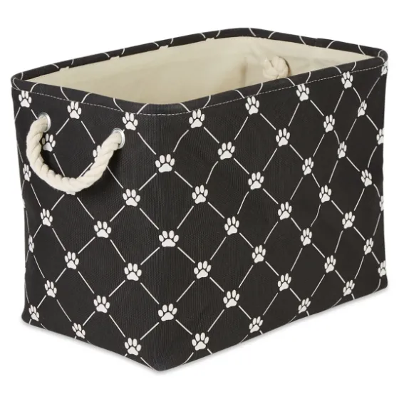 Paw Trellis Rectangle Basket, 16 In.-Kirkland's Home New