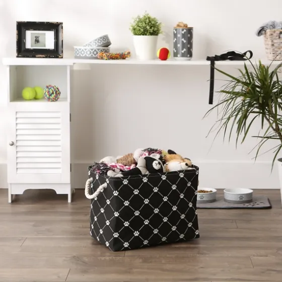 Paw Trellis Rectangle Basket, 16 In.-Kirkland's Home New
