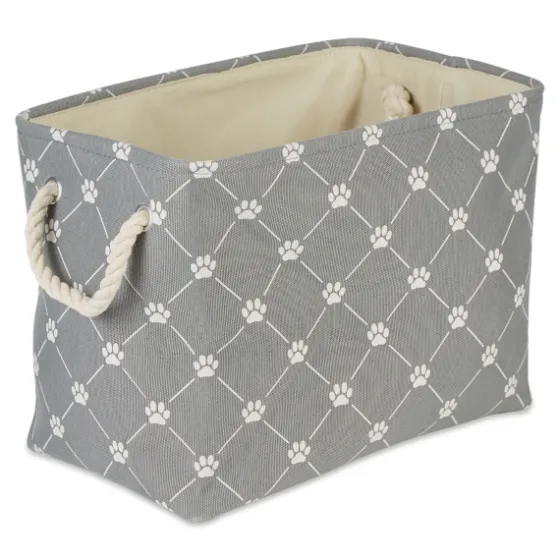 Paw Trellis Rectangle Basket, 17.5 In.-Kirkland's Home Best