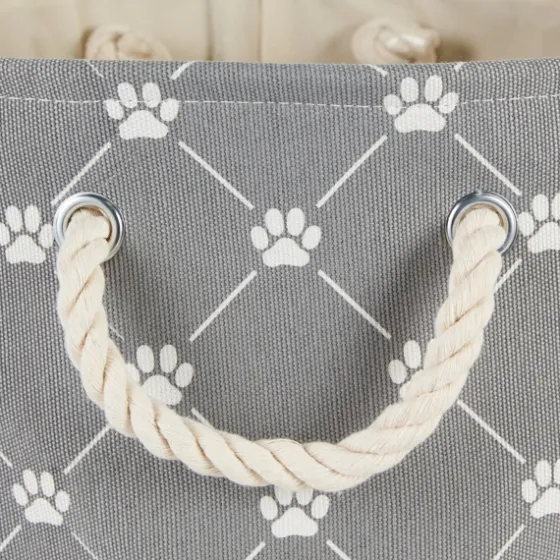 Paw Trellis Rectangle Basket, 17.5 In.-Kirkland's Home Best