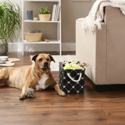 Paw Trellis Rectangle Basket, 14 In.-Kirkland's Home Sale