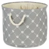 Paw Trellis Round Basket, 15 In.-Kirkland's Home Clearance