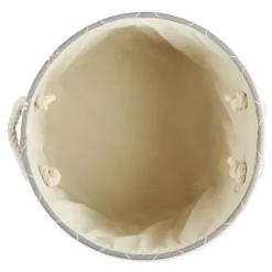 Paw Trellis Round Basket, 18 In.-Kirkland's Home Clearance