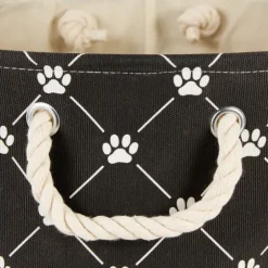 Paw Trellis Round Basket, 15 In.-Kirkland's Home Cheap