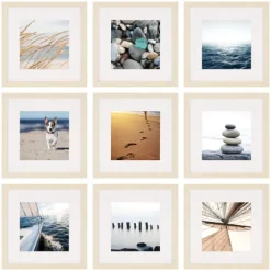 9-Pc. Gallery Wall Picture Frame Set, 8X8-Kirkland's Home Fashion