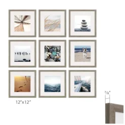 9-Pc. Gallery Wall Picture Frame Set, 8X8-Kirkland's Home Store