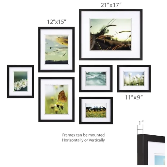 7-Pc. Matted Gallery Wall Picture Frame Set-Kirkland's Home Fashion
