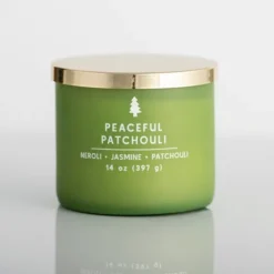Peaceful Patchouli Triple Wick Jar Candle-Kirkland's Home Online