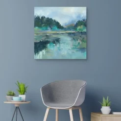 Peaceful Space Canvas Art Print, 30X30 In.-Kirkland's Home Best