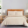 Peach Textured 3-Pc. Queen Duvet Set-Kirkland's Home Clearance