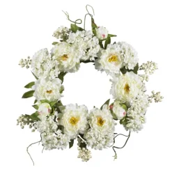 Peony And Hydrangea Wreath-Kirkland's Home Outlet