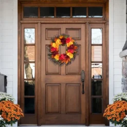 Peony And Mum Floral Wreath-Kirkland's Home Hot