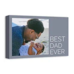 Personalized Best Dad Ever Canvas Art Print-Kirkland's Home Clearance