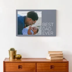 Personalized Best Dad Ever Canvas Art Print-Kirkland's Home Clearance