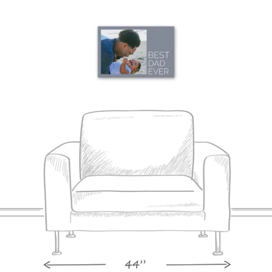 Personalized Best Dad Ever Canvas Art Print-Kirkland's Home Clearance