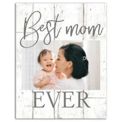 Personalized Best Mom Ever Canvas Wall Plaque-Kirkland's Home Outlet