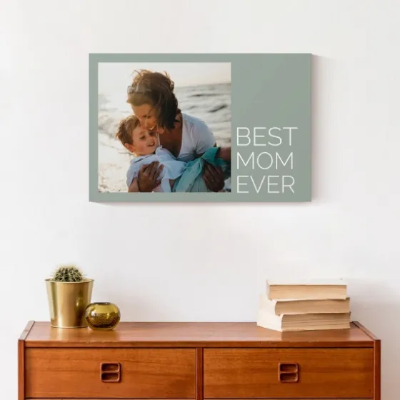 Personalized Best Mom Ever Canvas Art Print-Kirkland's Home Sale