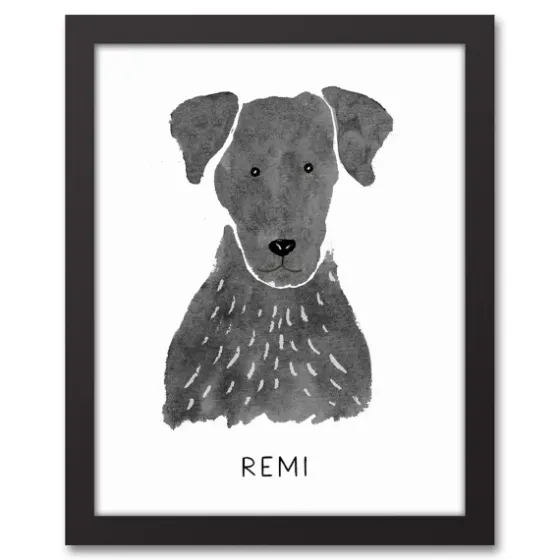 Personalized Black Labrador Canvas Wall Plaque-Kirkland's Home Online