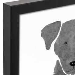 Personalized Black Labrador Canvas Wall Plaque-Kirkland's Home Online