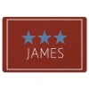 Personalized Blue Stars Floor Mat-Kirkland's Home New