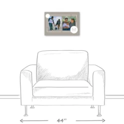 Personalized Charcoal Monogram Wall Plaque-Kirkland's Home Cheap