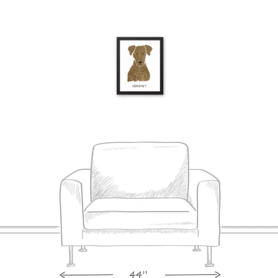 Personalized Chocolate Labrador Canvas Wall Plaque-Kirkland's Home Shop