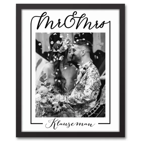 Personalized Classic Mr. & Mrs. Wall Plaque-Kirkland's Home Best Sale