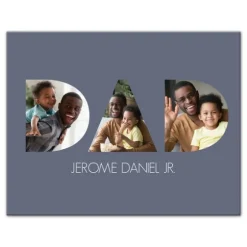 Personalized Dad Tri Canvas Art Print-Kirkland's Home Outlet