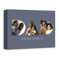 Personalized Dad Tri Canvas Art Print-Kirkland's Home Outlet