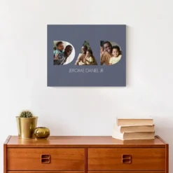 Personalized Dad Tri Canvas Art Print-Kirkland's Home Outlet