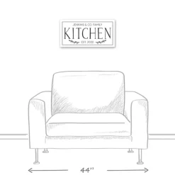 Personalized Family Kitchen Co. Canvas Wall Plaque-Kirkland's Home Online