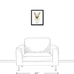 Personalized French Bulldog Canvas Wall Plaque-Kirkland's Home Hot