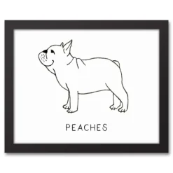 Personalized French Bulldog Framed Wall Plaque-Kirkland's Home Cheap