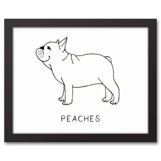 Personalized French Bulldog Framed Wall Plaque-Kirkland's Home Cheap