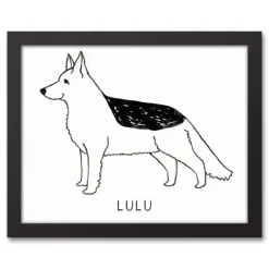 Personalized German Shepard Framed Wall Plaque-Kirkland's Home Cheap