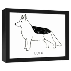 Personalized German Shepard Framed Wall Plaque-Kirkland's Home Cheap