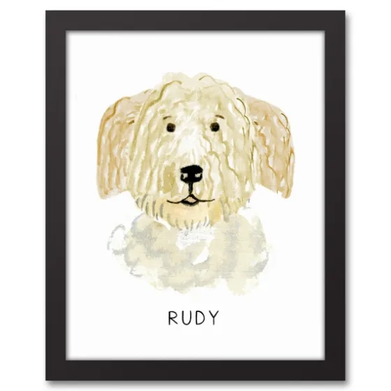 Personalized Golden Doodle Canvas Wall Plaque-Kirkland's Home Flash Sale
