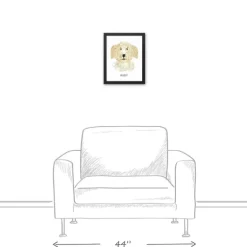 Personalized Golden Doodle Canvas Wall Plaque-Kirkland's Home Flash Sale