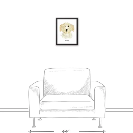 Personalized Golden Doodle Canvas Wall Plaque-Kirkland's Home Flash Sale