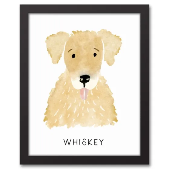 Personalized Golden Retriever Canvas Wall Plaque-Kirkland's Home Flash Sale
