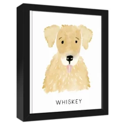 Personalized Golden Retriever Canvas Wall Plaque-Kirkland's Home Flash Sale
